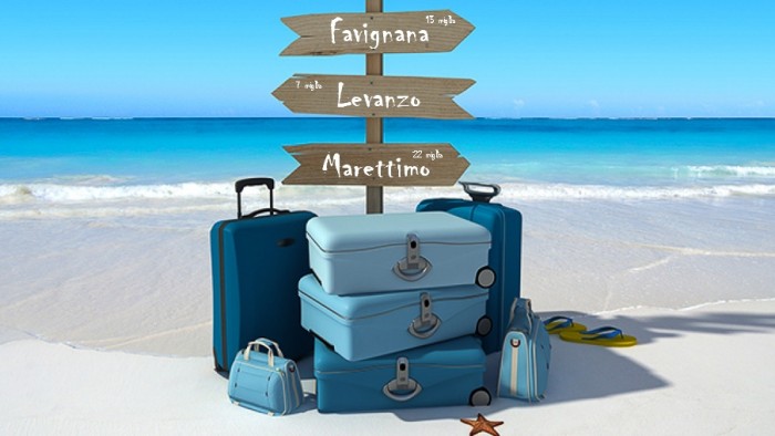 Sea Taxi / Taxi Boat - Da/Per Isole Egadi (Favignana - Levanzo - Marettimo) - Ab Vacanze Trapani