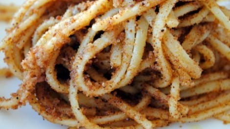 Fotoricetta Pasta con acciuga e mollica tipica Siciliana
